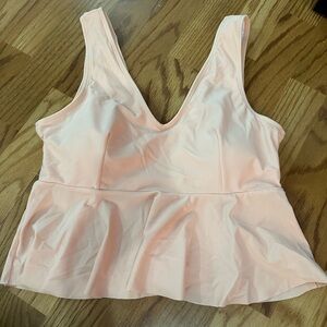 Women’s tankini top - peach